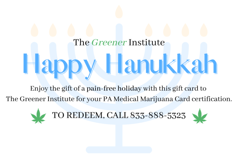 The Greener Institute Gift Card _ Hanukkah